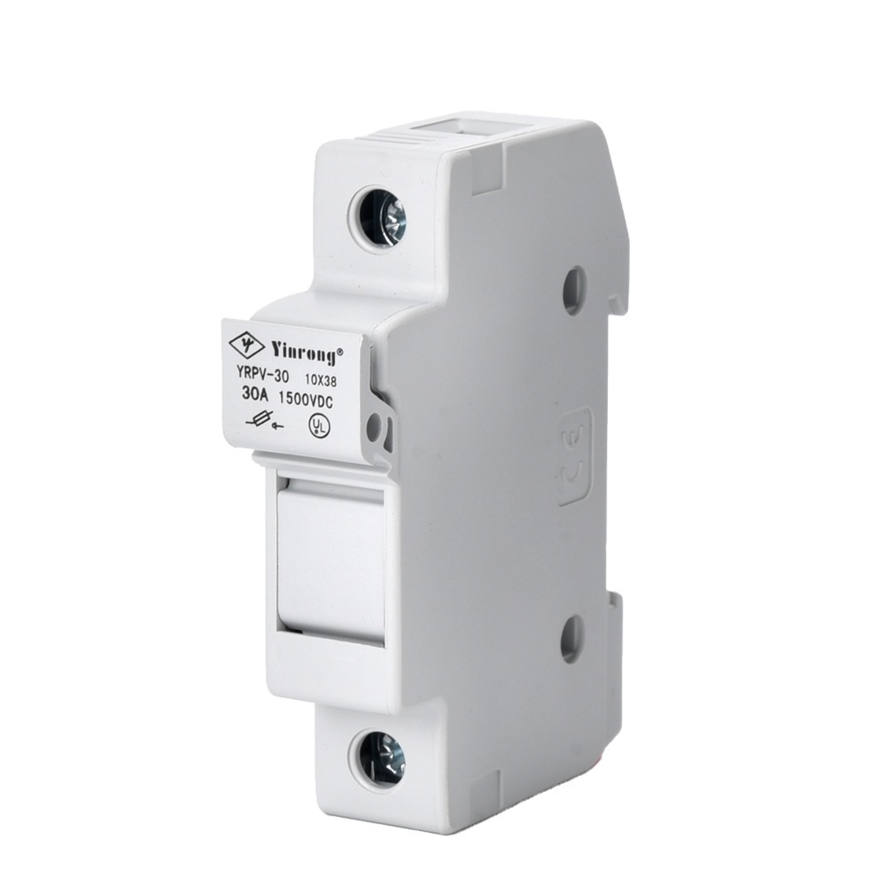 DC Short Circuit Protection 1000Vdc Din Rail Fuse Holder