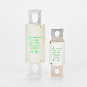 YREVu-200a 500V DC 110A,125A, 150A, 200A battery dc fuse car fuse auto fuses fuse manufacturers