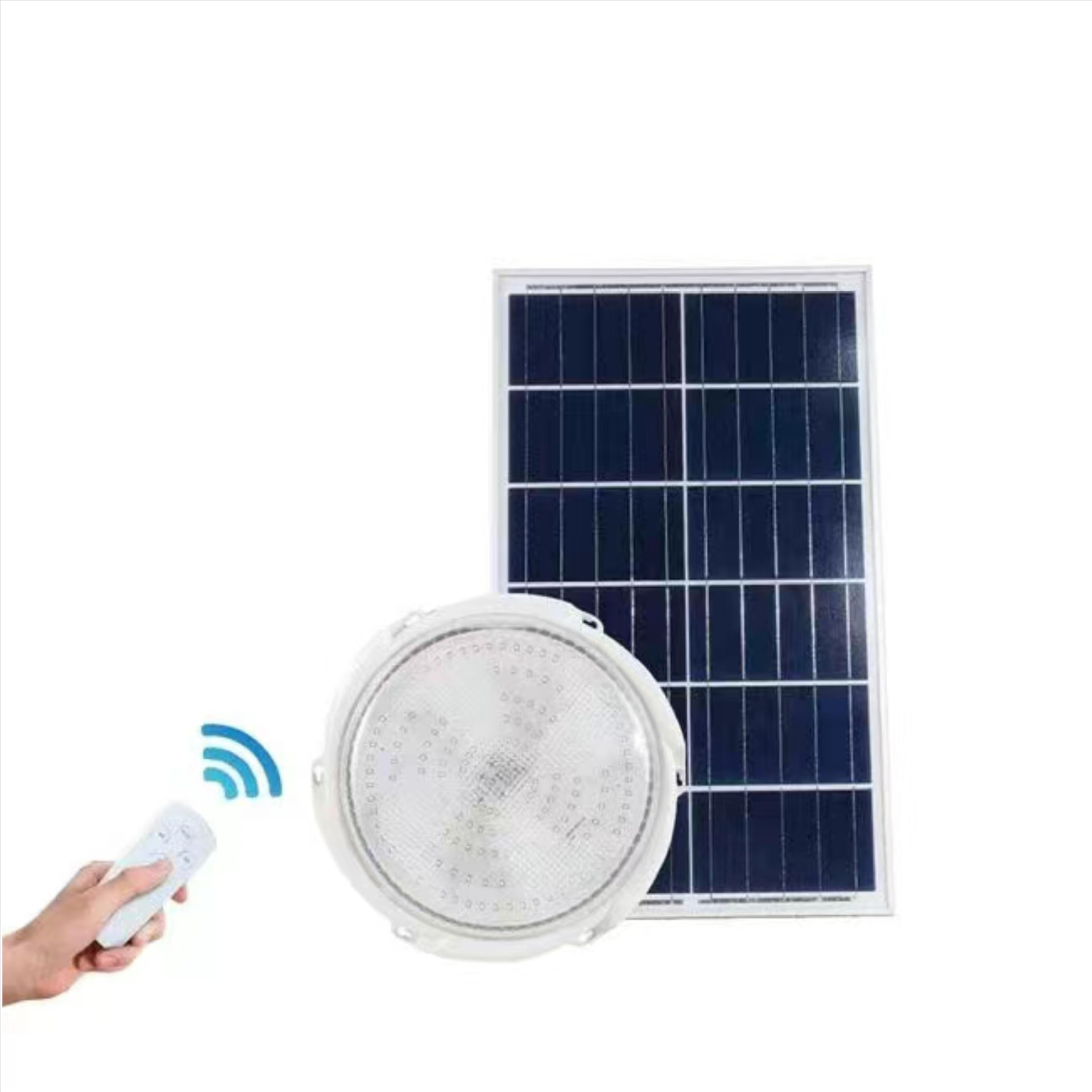 100W 200W 300W 400W 500W Energy Save Lights Sunlight Three Color Waterproof Remote Control Smart Indoor Use Solar Ceiling Light