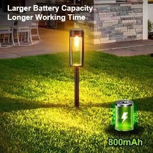 solar powered outdoor decor waterproof led motion sensor park solar garden lights