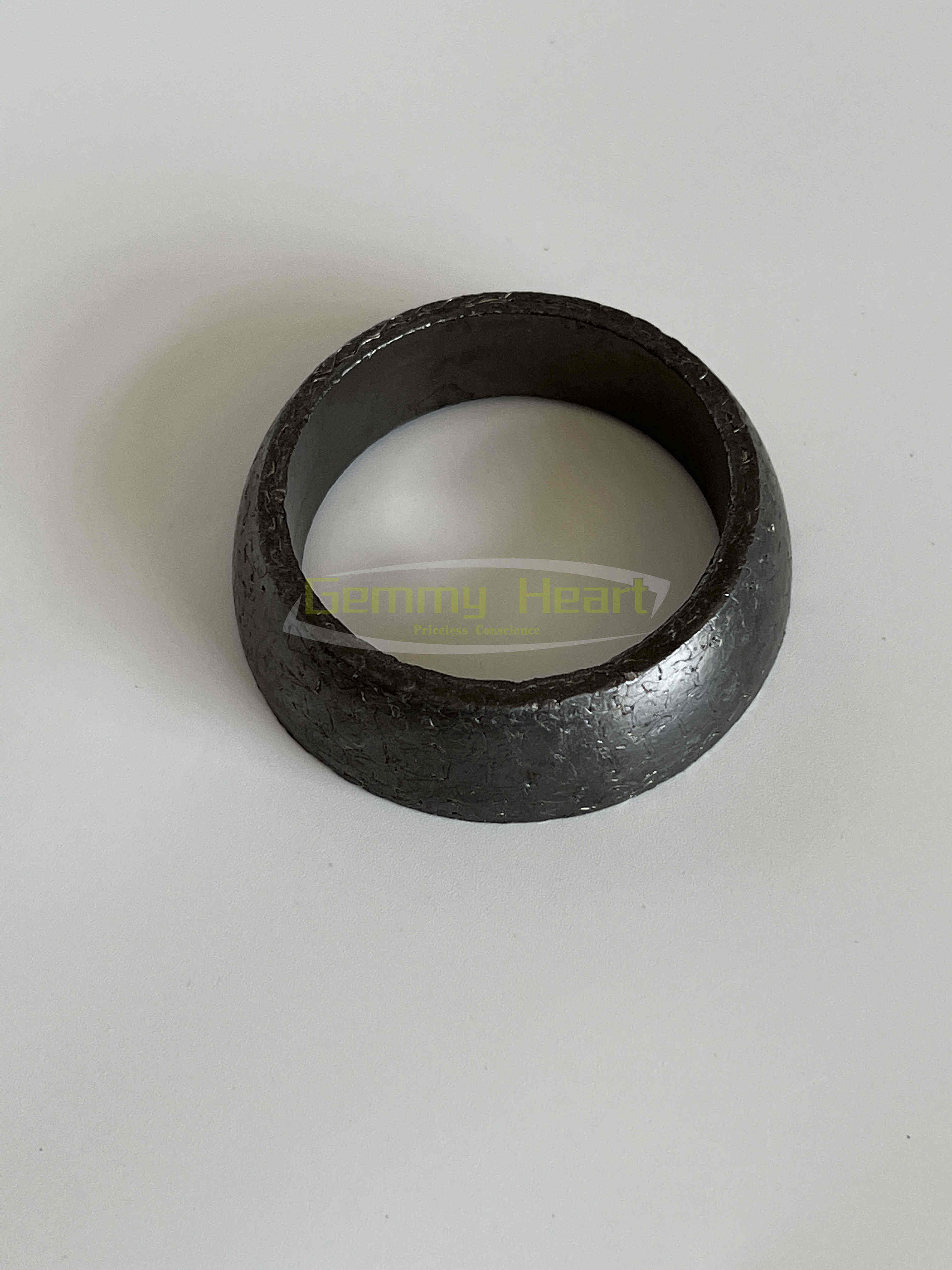 Customized reinforced graphite exhaust ring carbon black PTFE gasket flange gasket