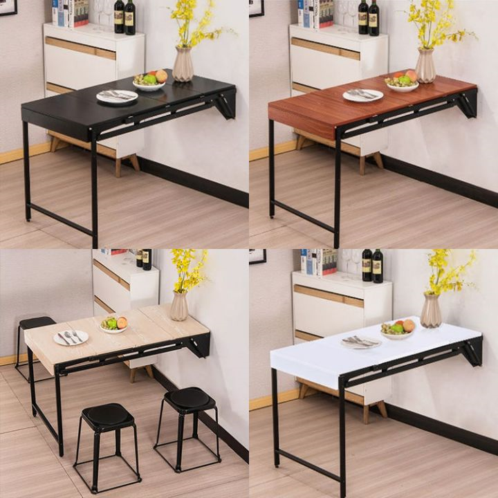 Factory wholesale Convertible Wall Mount Table Dining Room  Space Saving Hidden Wall Mounted Folding Table