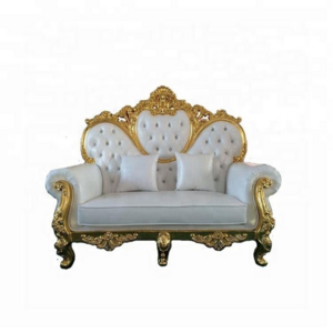 Chinese Factory Supply Best Quality Royal Wedding King Throne Sofa Rental For Event