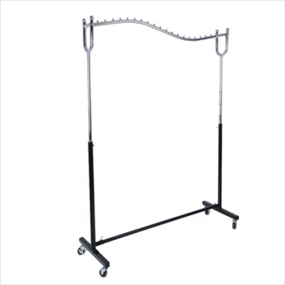 Metal adjustable cloth display rack/ clothes drying display stand rack