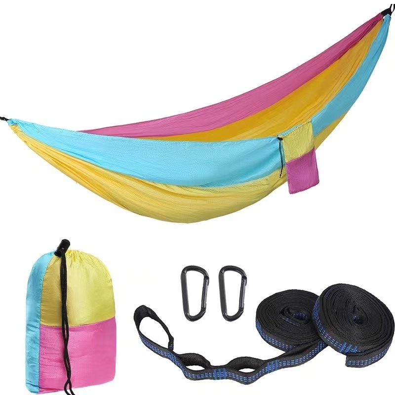 outdoor hiking Ultralight single double 2 man lightweight camping hammock