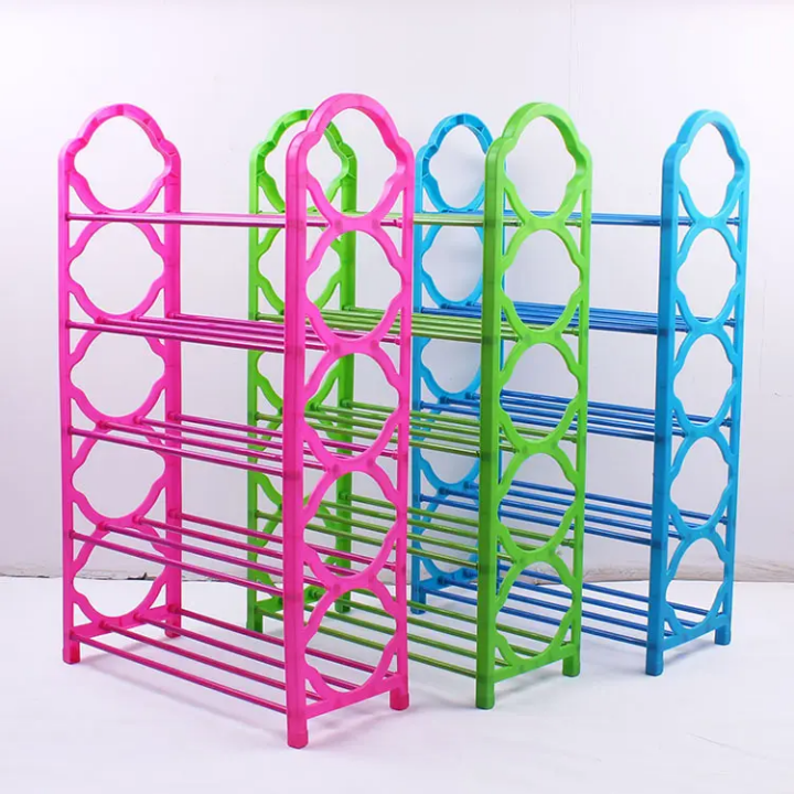 modern shoe rack 5 tiers organizer simple plastic shoe rack cheap shoe rack