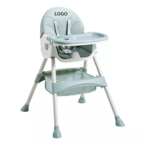 Children kids Baby swing rocking High Chairs Feeding Highchair Adjustable Safety Dining bouncer easy push supplies