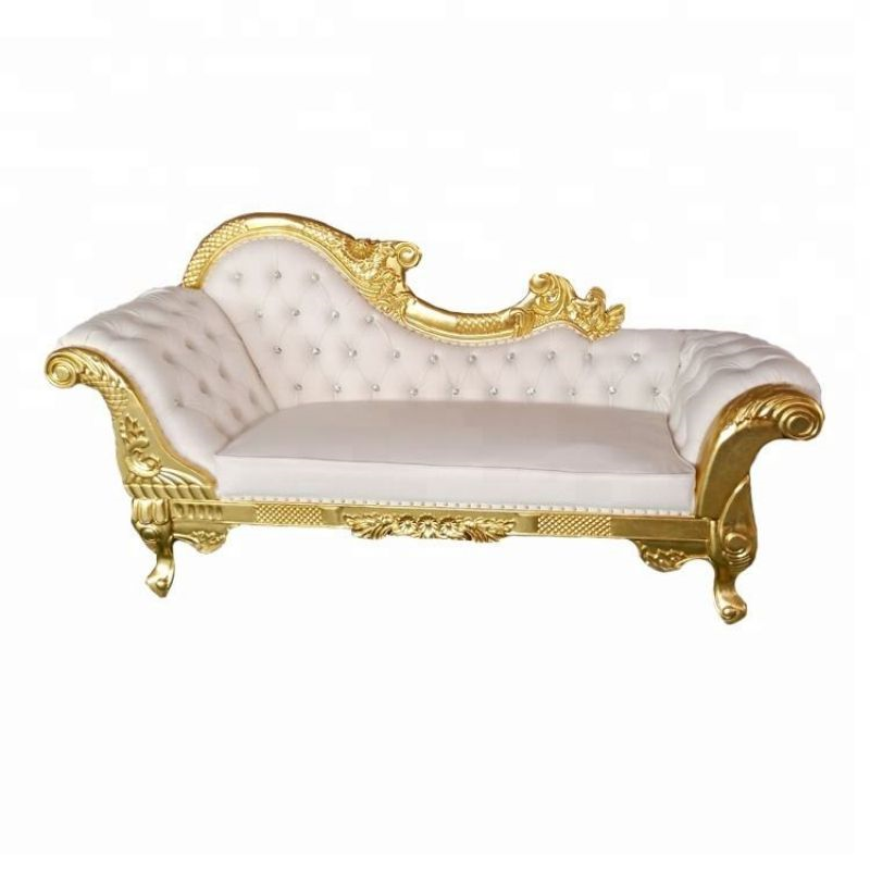 Chinese Factory Supply Best Quality Royal Wedding King Throne Sofa Rental For Event