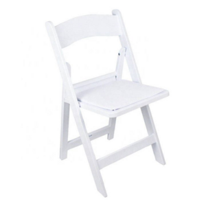 High Quality Garden Lightweight Wedding Event Plastic White Chairs Resin Outdoor Folding Chair