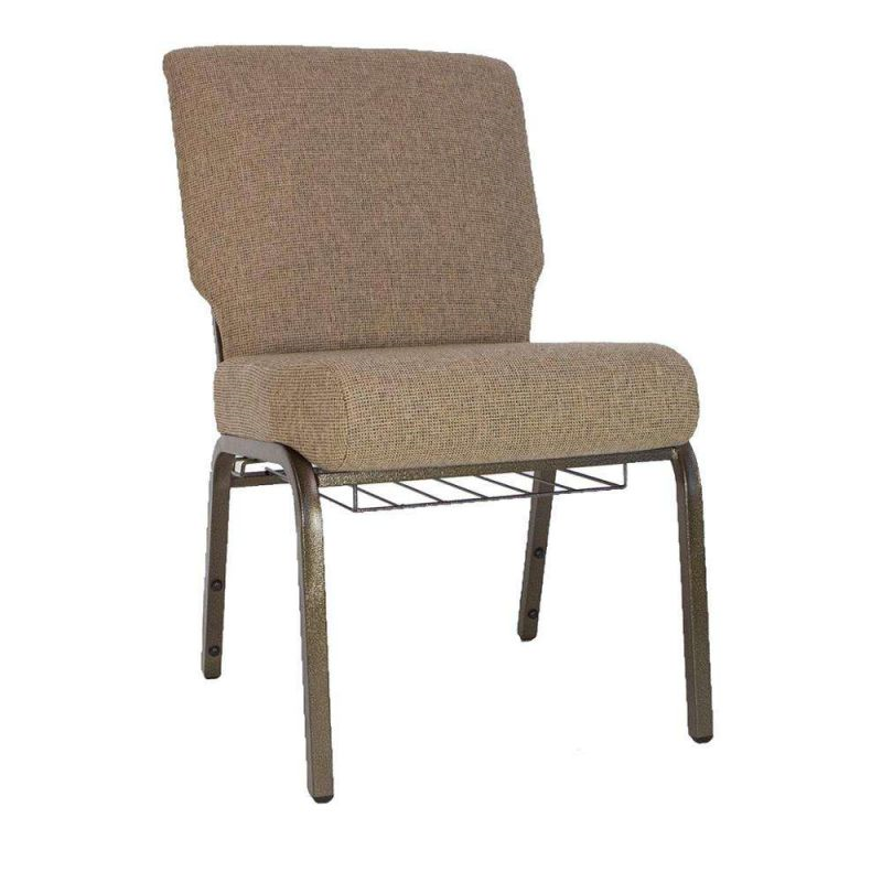 Factory wholesale church chairs stacking church chairs linked buckle Muslim prayer chairs