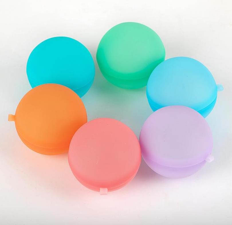 Reusable Water Bomb Balloons Silicone Water Splash Ball Self-Sealing for Outdoor Activities Summer Pool Games Toy