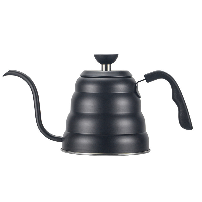 Outdoor Boiling Water Coffee Pot Can Be Installed Thermometer 304 Stainless Steel Wood Grain Handle Cloud Pot