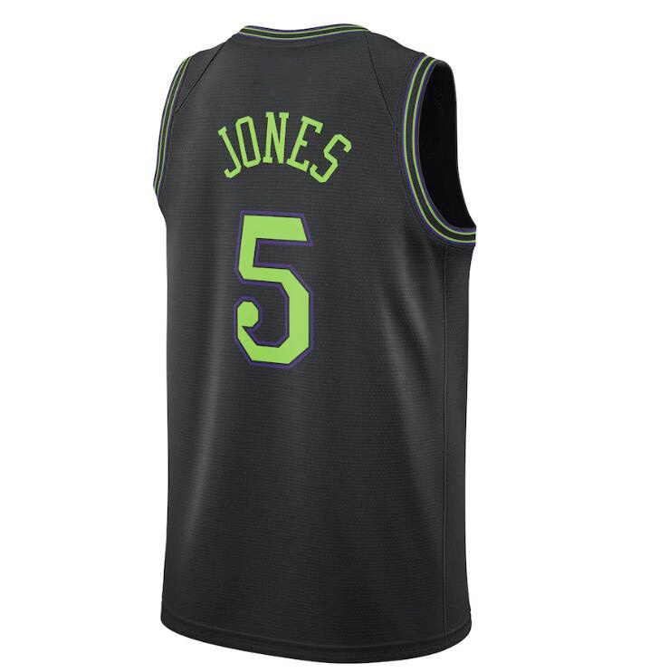 2023 2024 New Orleans Printed or Stitched 1 Zion Williamson 3 CJ McCollum 5 Herbert Jones 14 Brandon Ingram Basketball Jersey