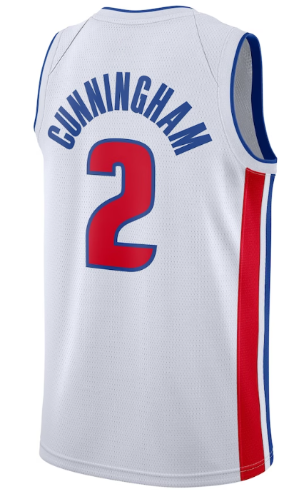 Wholesale Cheap Stitched Basketball Jersey Detroit 2 Cade Cunningham 33 Grant Hill 23 Jaden Ivey 10 Dennis Rodman 11 Thom-as