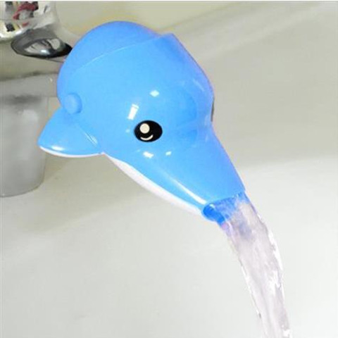 Children's Daily Necessities Faucet Extender Plastic Kid Tap Faucet Splashguard Cartoon Image Portable Faucet Extension Nozzle