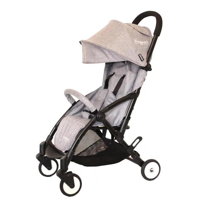 Fashion Boutique Foldable Portable Baby Stroller Multi-Function Cartoon Baby Stroller Simple Design All Seasons