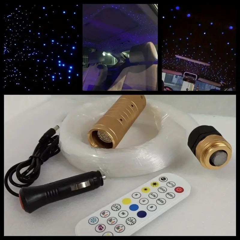 Star Ceiling Kit starlight headliner kit twinkle  Fiber Optic Lights For Car Sky Ceiling 300pcs 0.75mm  Car Accessories Light