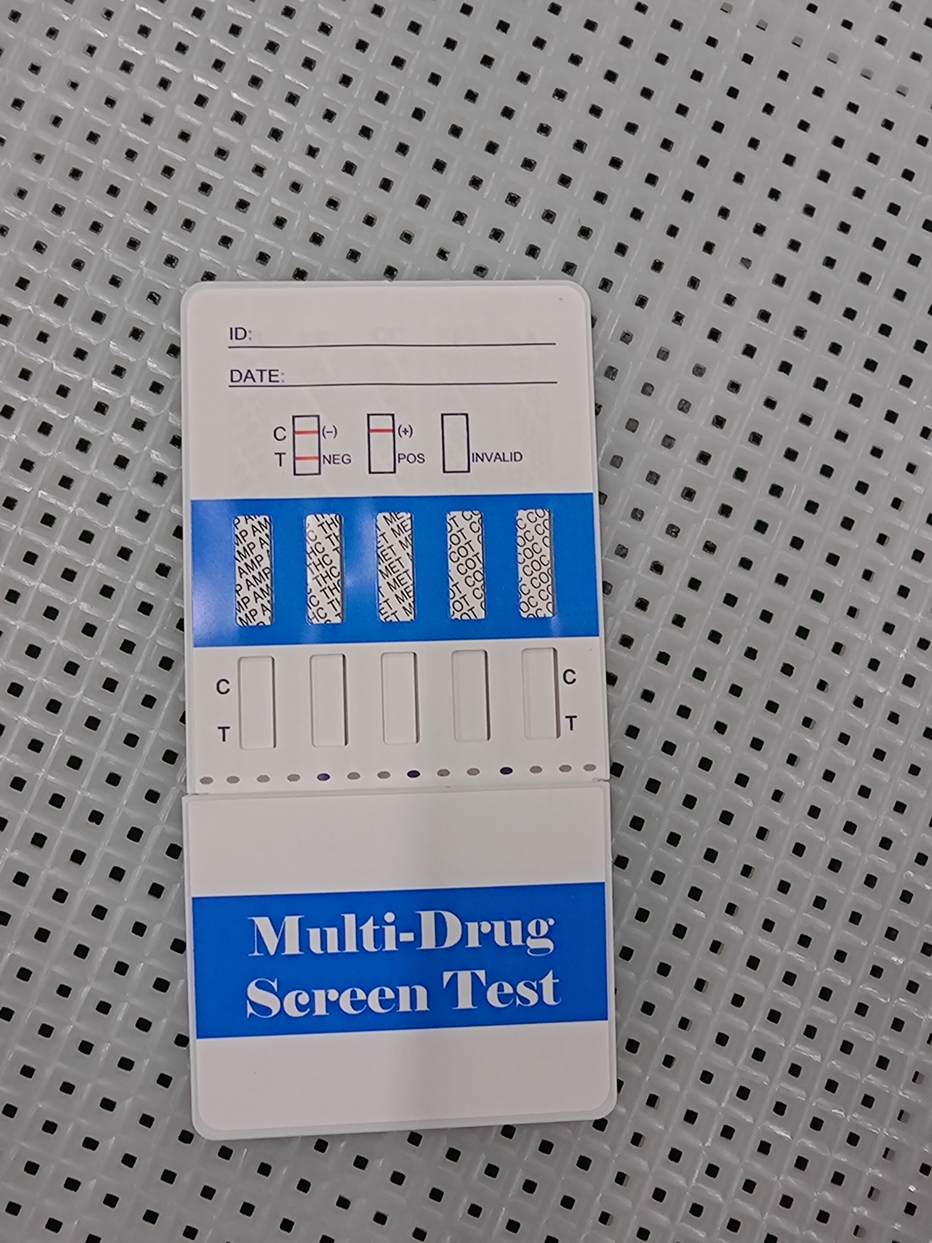 Multi Drug 5 in 1 MET/THC/COC/COT/AMP drug combo test urine drug test kit