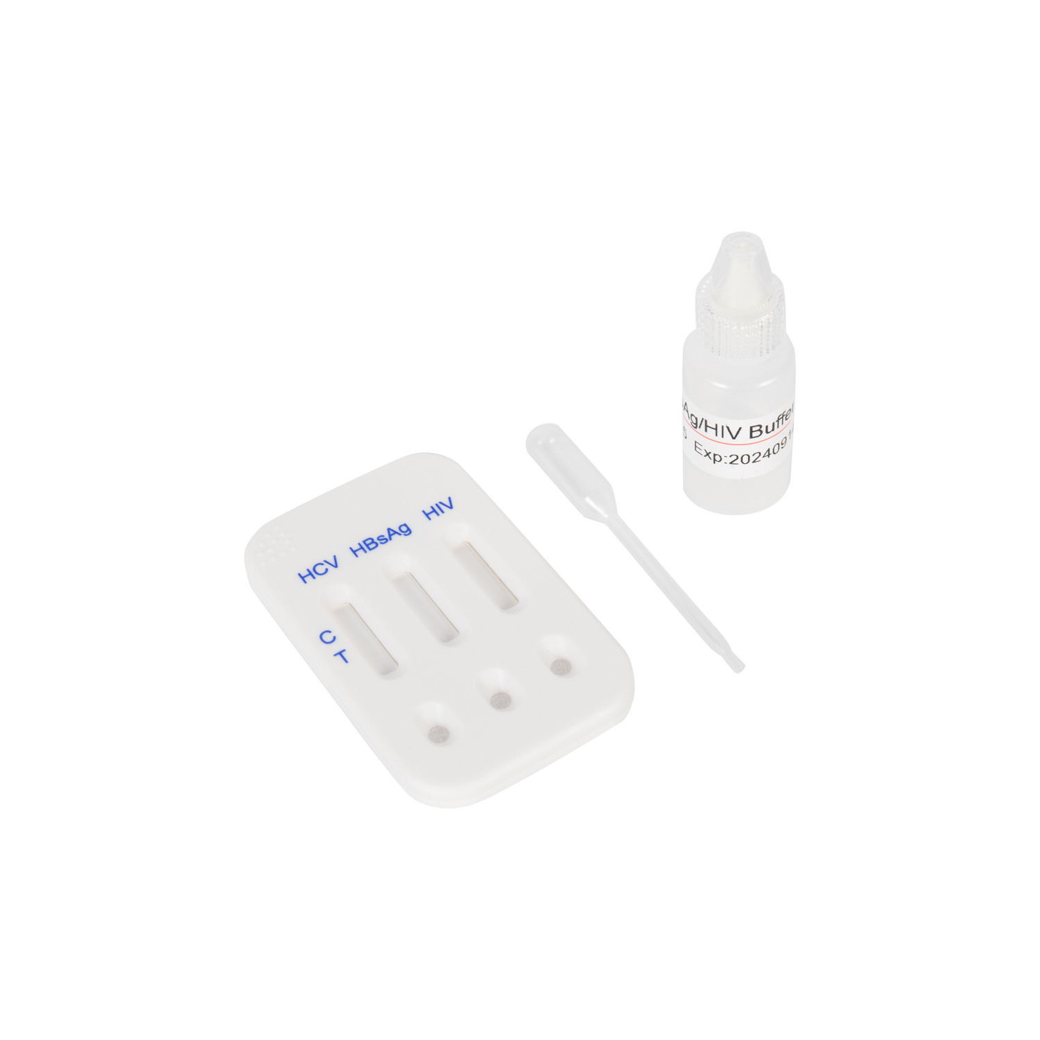 3 in 1 Infectious Disease Malaria/Dengue Test Kit Rapid Test Manufacture HIV/HCV/HBSAG Diagnostic Test Kit