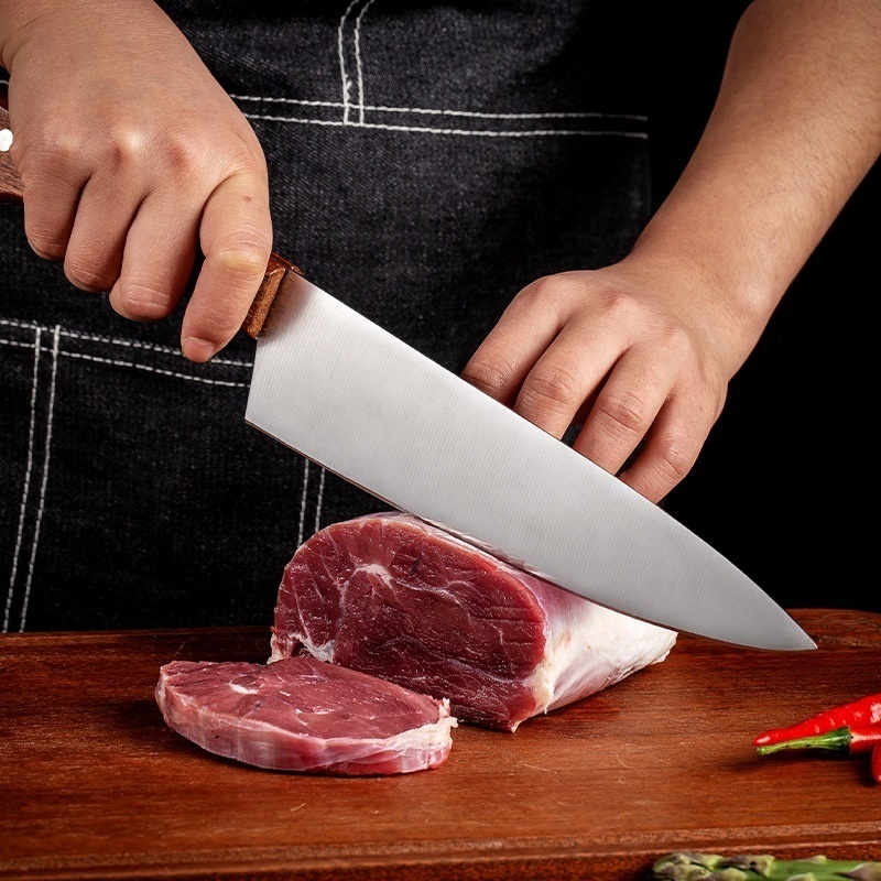 Eid al-Fitr Festival Yangjiang Low Price Slaughter Knife Stainless Steel Cutting Meat Knife Division Kill Pig Knife