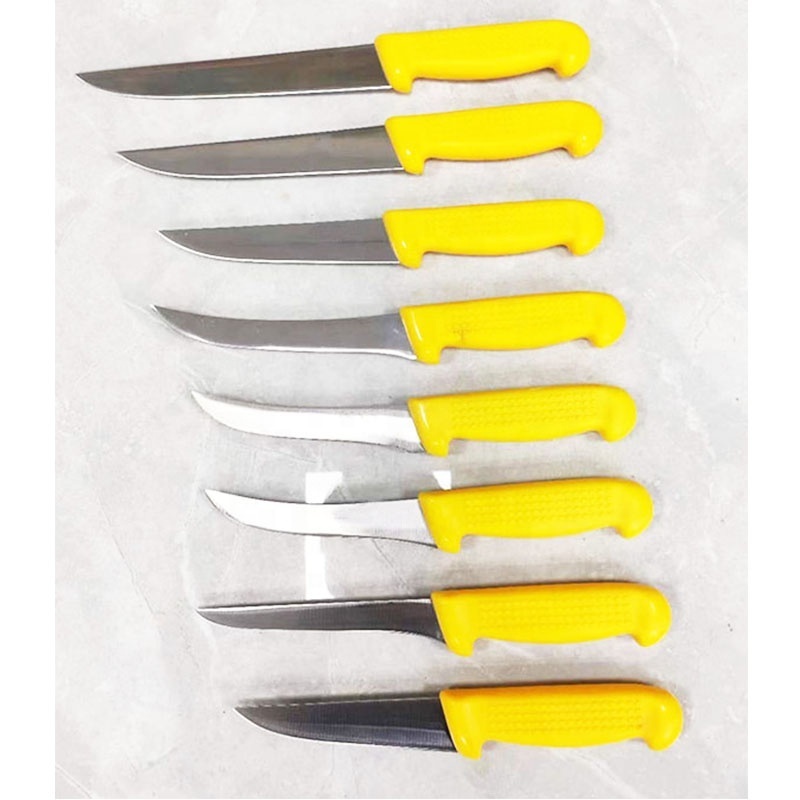 Wholesales Fillet Fishing Knives For Boning Skinning Butcher Cutting With PP Blue Handle Knife For Fish Cutting Filet Knife