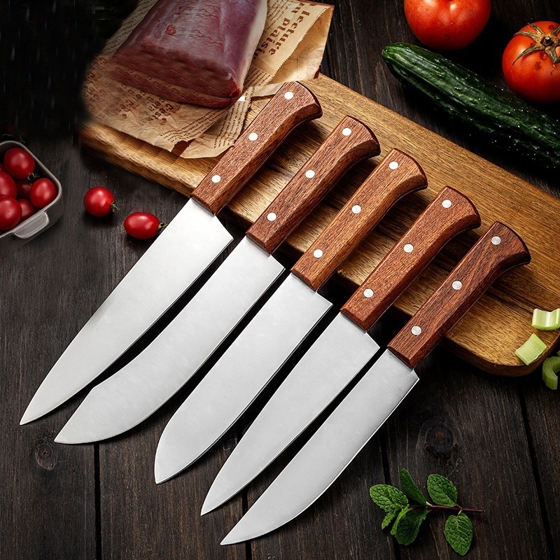 Eid al-Fitr Festival Yangjiang Low Price Slaughter Knife Stainless Steel Cutting Meat Knife Division Kill Pig Knife