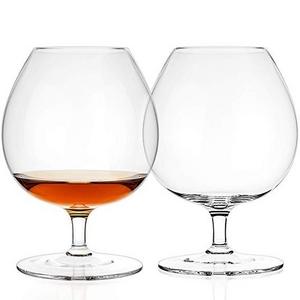 large capacity premium clear crystal whiskey glass brandy snifter