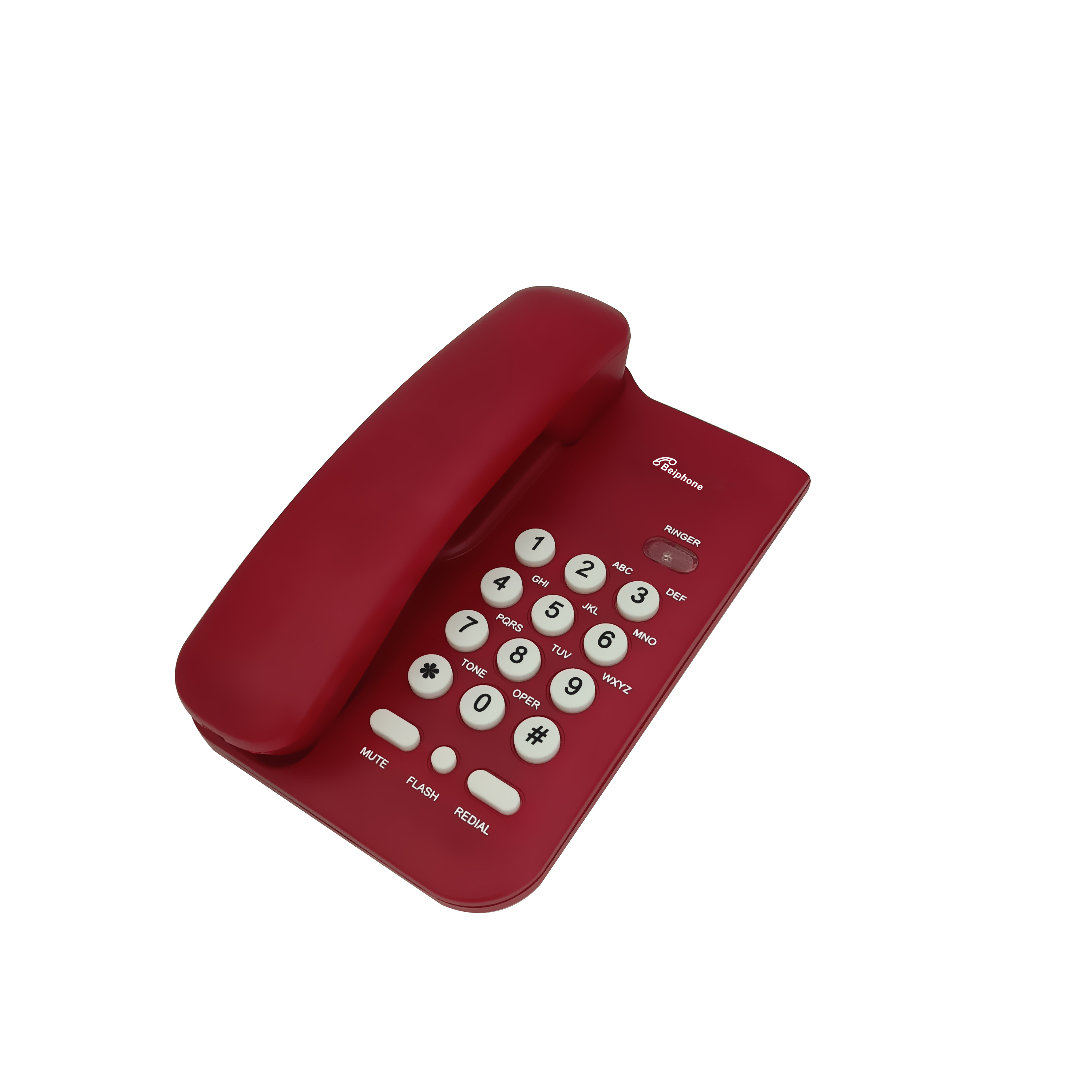 Wired Office Home Hotel Multifunctional Wall mounted One-button dialing Landline Telephone set