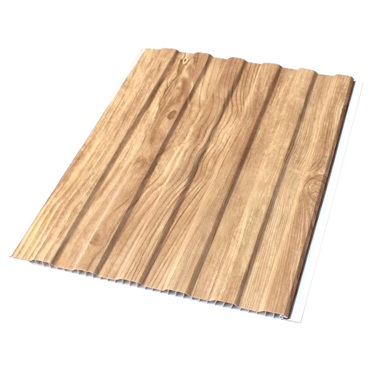 Wetroom Decorative Ceilings Laminated Wood Grain Wall Pvc Ceiling Panel