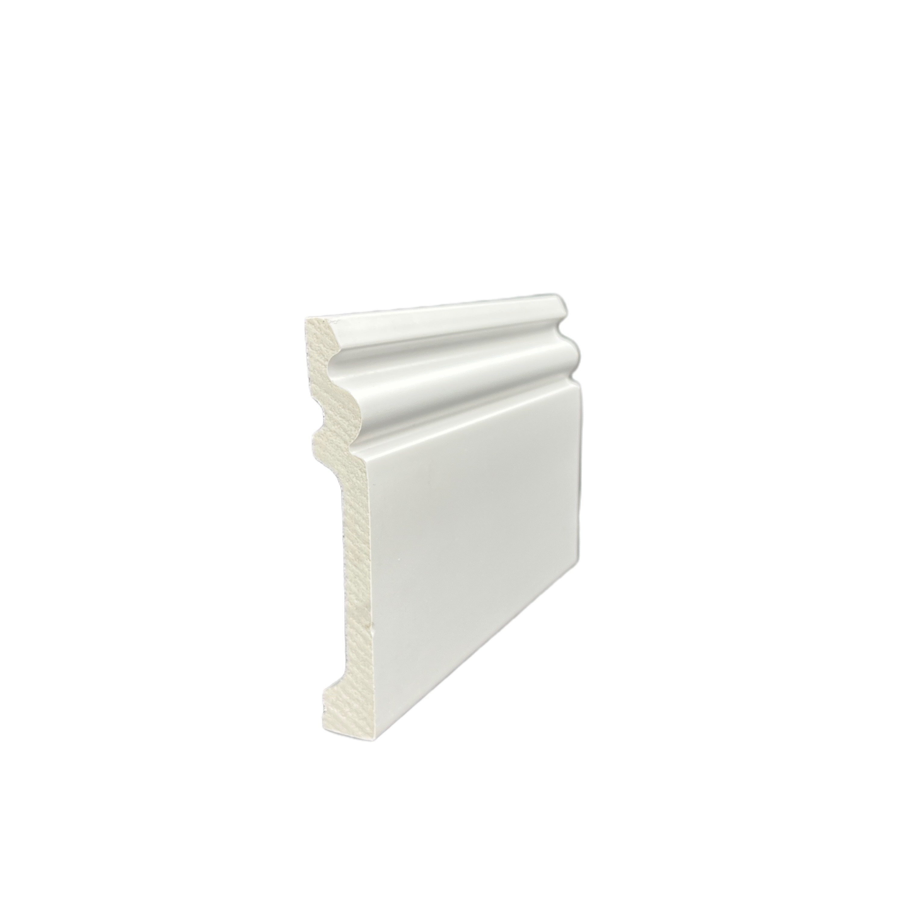 White Plastic Skirting Board Covering Plasric Moulding Foam Cornice Led Light Bar Baseboard Ps Skirting