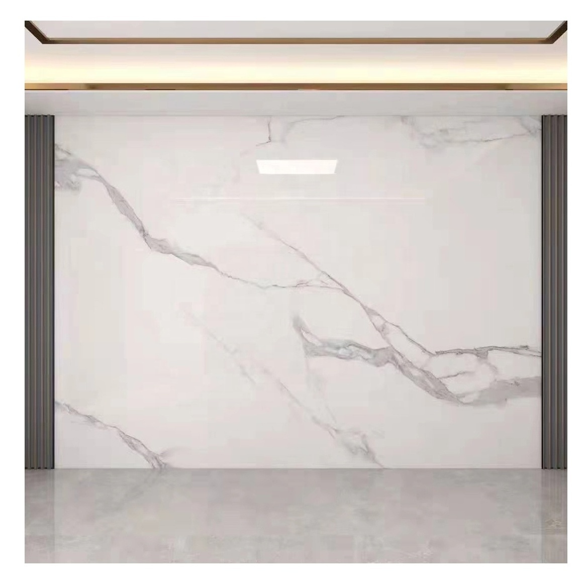 Panel Panels Sheets For Wall Decoration Gold PVC UV Marble Sheet Board