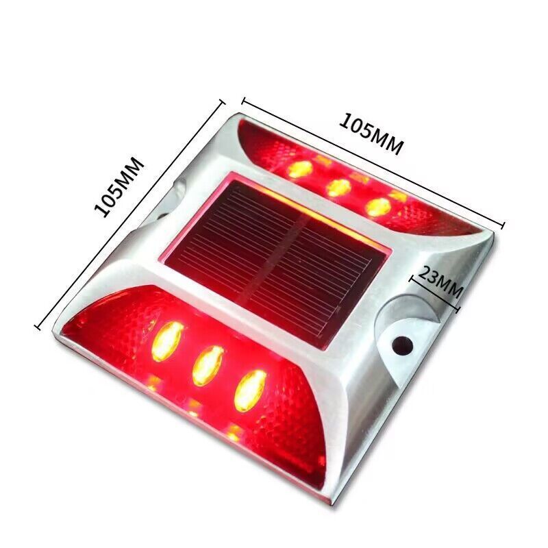 Low priced Ip68 flashing traffic sign light/reflective aluminum Led cat eye solar road studs with high brightness