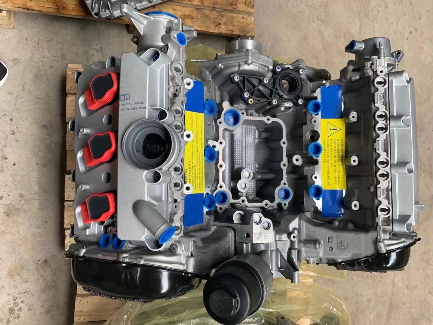 Motor Engine Assembly Fast Engine 6 Cylinders 6G72 6G74 for Mitsubishi Eclipse Pajero Ran 12 Wooden Box 3.5 V6 Engine Petrol