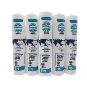 Professional manufacturer adhesive silicone sealant neutral waterproof anti-mildew glass glue