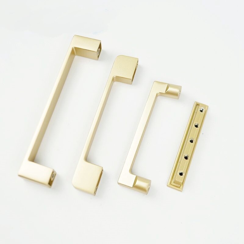 American Hot Selling Furniture Handle Cabinet Dresser Drawer Door Knobs Gold Cabinets Handles