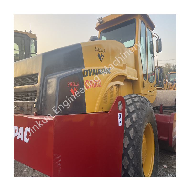 single drum dynapac roller Dynapac CA602D vibratory roller made in sweden Dynapac CA251 /CA30 /CA25 Road Roller Compactor