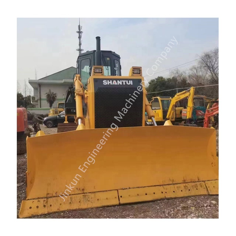 Factory price  Used  Shantui sd22 bulldozer winch  used 220 crawler  dozer  Shantui  bulldozer sd22 for sale