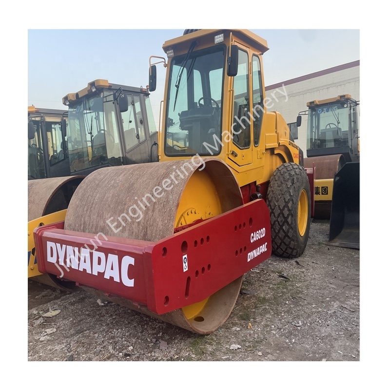 single drum dynapac roller Dynapac CA602D vibratory roller made in sweden Dynapac CA251 /CA30 /CA25 Road Roller Compactor