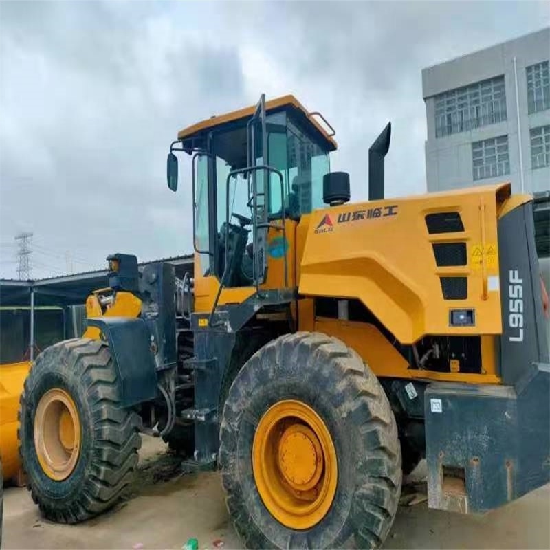 90%new  Used 50 trire loader    Electric injection loader  Lingong 955F tire loader