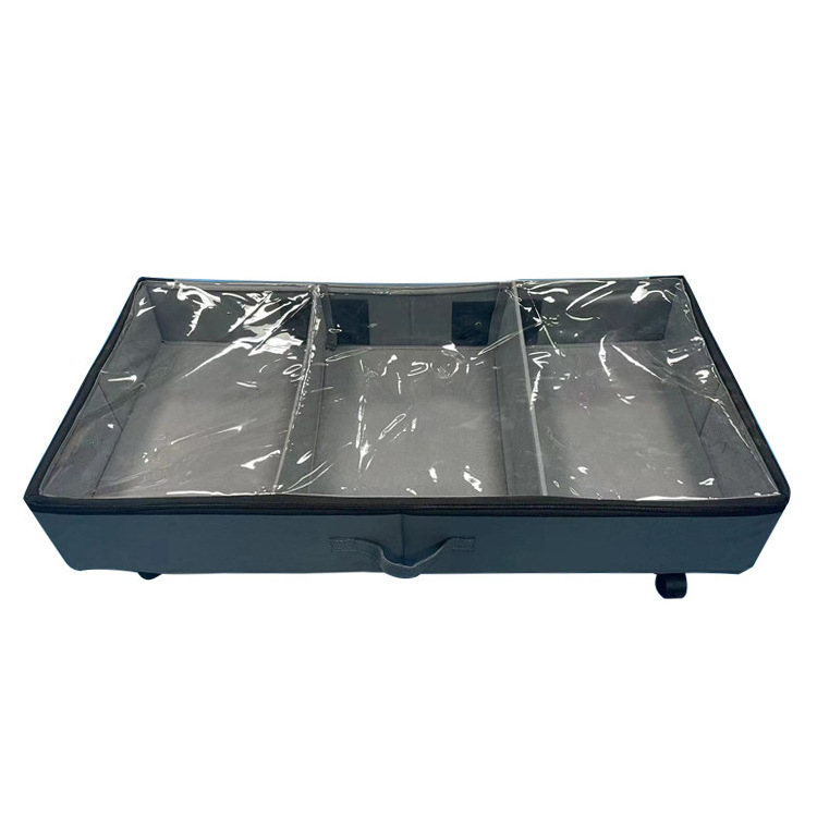 Foldable Thicken Cloth Underbed Storage Containers Underbed Storage Containers for Blanket, Comforter, Clothes,Toy