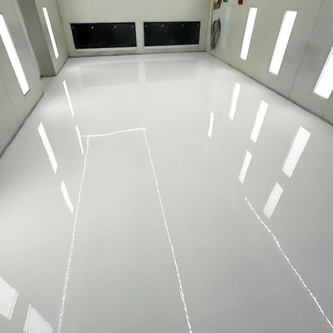 Garage Floor Coating Polyaspartic Resin Flake Flooring Surface Paving Glue