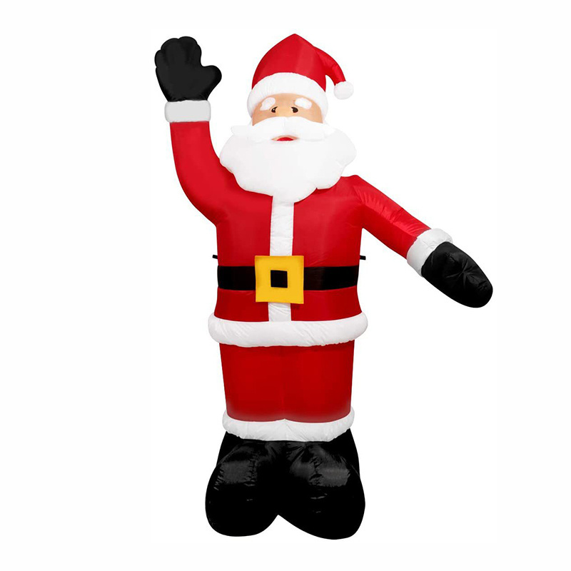 6ft 8ft Inflatable Christmas Santa Claus Garden Lawn Yard Indoor Outdoor Decoration