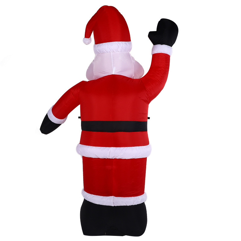 6ft 8ft Inflatable Christmas Santa Claus Garden Lawn Yard Indoor Outdoor Decoration