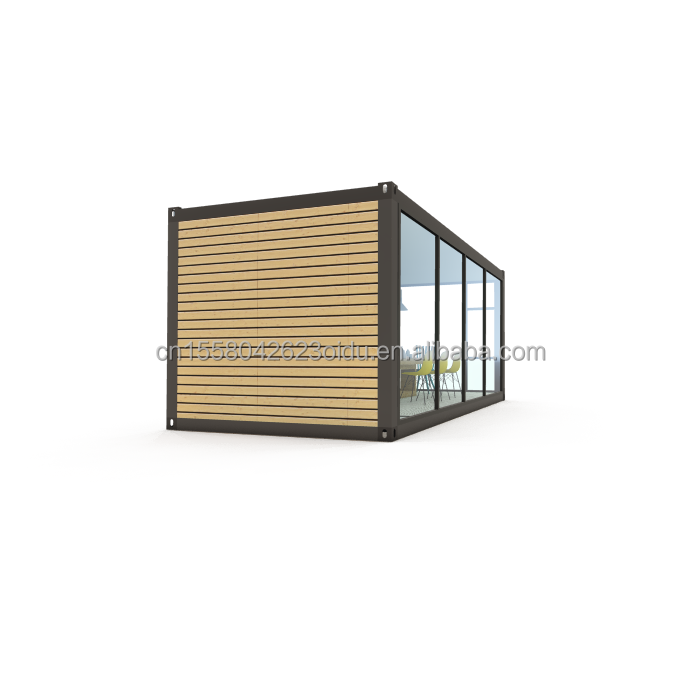 Sliding Side Door Mobile and Portable Prefab Warehouse 20ft Shipping Container Office