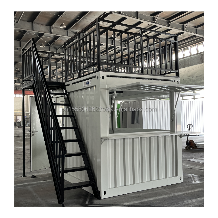 Australian Standards Customized mobile store pop-up coffee bar with 10 foot 20 foot mobile container for sale