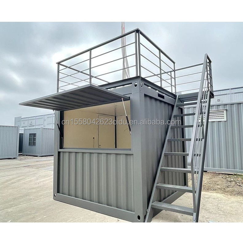 10ft mini pop up shop container House restaurant shop street food kiosk container 10ft for sale