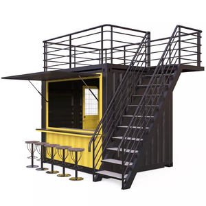 10ft  Mini Pop-up Shop Container Coffee Shop Bar Fast-food Restaurant Convenience Store Kiosk Booth