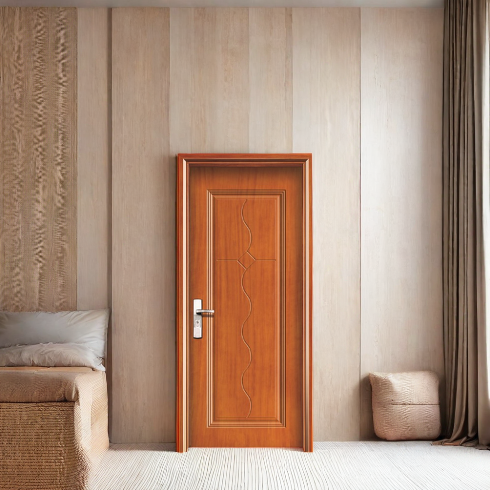 China Factory Price Interior Security Wpc Door For Bedroom