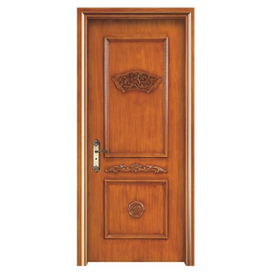 Polymer Interior Doors Frame Waterproof Bathroom Wooden Doors Sets Hotel WPC Door