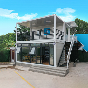 2 story house prefab apartment building prefabricated bathroom pod shipping container houses with balcony